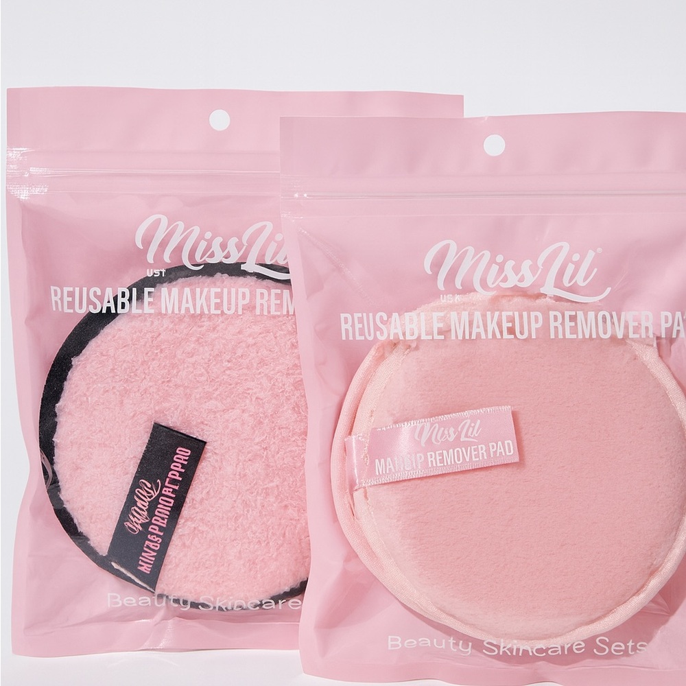 Miss Lil Pink Reusable Makeup Remover Pads